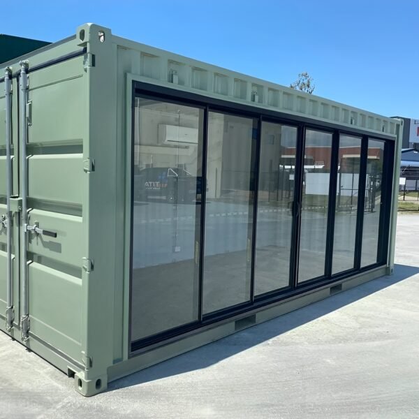 20ft Modified with Glass & AC