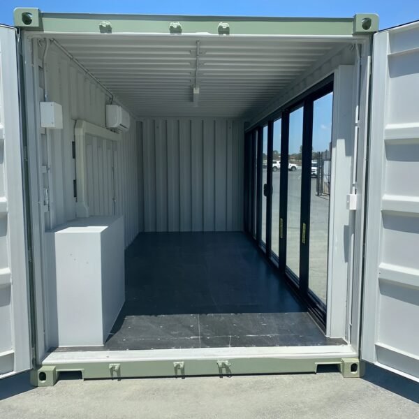20ft Modified with Glass & AC