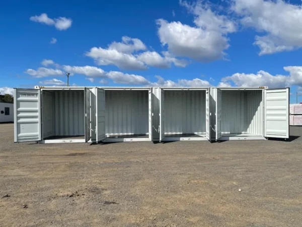 40FT High Cube Storage Shipping Container Conex w/4 Open Side Door 9.5′ Tall