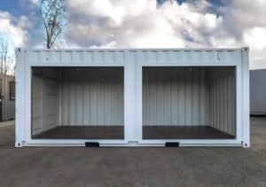 20ft Shipping Container With Double Roll-Up Doors Key
