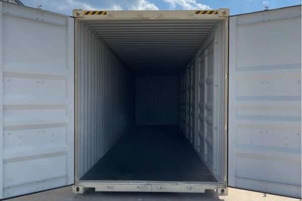 40ft High Cube Shipping Container With 4 Roll-Up Doors