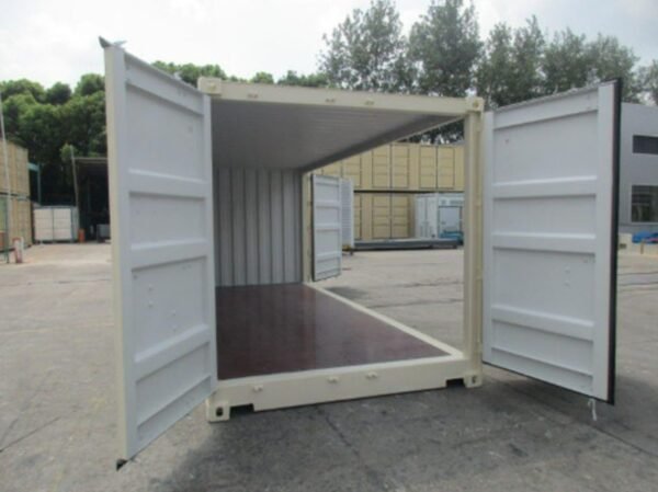 20FT 'Open Side' One-Trip Shipping Container available